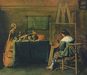 The Artist in His Studio